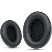 Earpads Replacement for HyperX Cloud 1/I/2/II/3/III/Pro/Core/Alpha/Alpha S/Flight/Stinger/Mix/CloudX/CloudX Chat Headphones Earmuffs Faux Leather Black Ear Pads Cushions