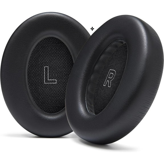 Earpads Replacement for Bose QuietComfort(QC) Ultra Wireless Headphones Earmuffs Cushions Ear Pads Soft Protein Leather (Black)