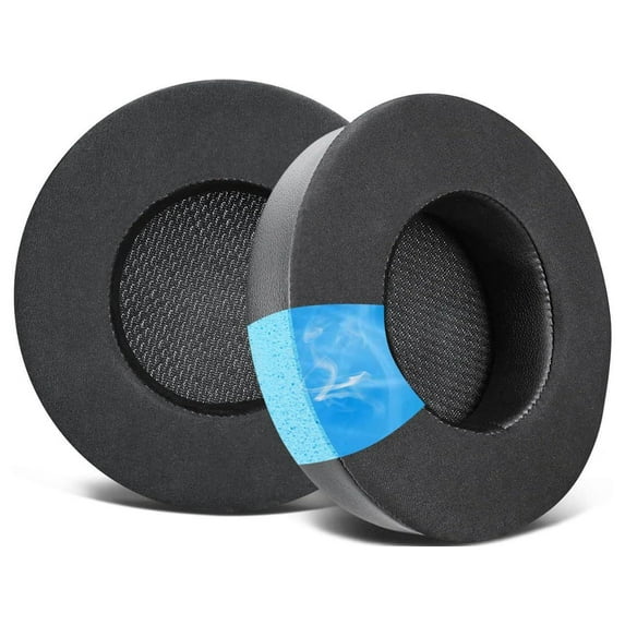 Earpads Replacement for Corsair Virtuoso SE XT RGB Gaming Headphones Earmuffs Ice Silk Fabric Cooling Gel Maximum Comfort Ear Pads Cushions
