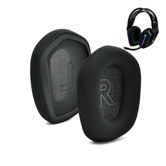Earpads Replacement for Logitech G733 G335 Headphones Earmuffs Faux Leather Black Ear Pads Cushions