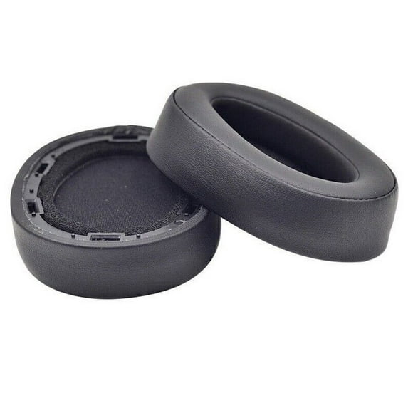 Earpads Replacement for Sony WH-H900N & MDR 100ABN Wireless Headphones Earmuffs Faux Leather Black Ear Pads Cushions