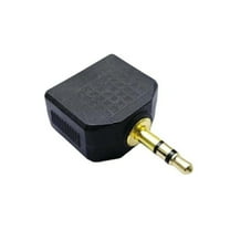 Earphone Audio 3.5mm Jack Male to Double AUX Female Headphone Y Splitter Adapter for Phone Microphone Speaker