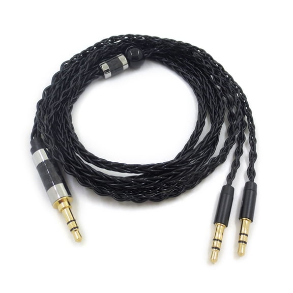 Earphone Cable Stereo Aux Cord Line for Hifiman Sundara/Ananda/HE100se HE6se