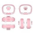 thumbnail image 1 of Earphone Case Covers For Beam/vibe Beam 2/Vibe 200TWS With Carabiner & Holder Transparent Tpu Protective Cover With Lock Clip Lightweight Headphone Sleeve For Sports Travel Daily Use(pink), 1 of 10