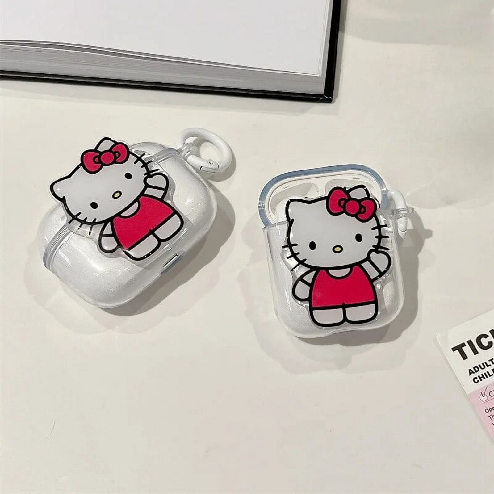 Earphone Case for AirPods Pro Cute Cartoon Anime Hello Kitty Headphone