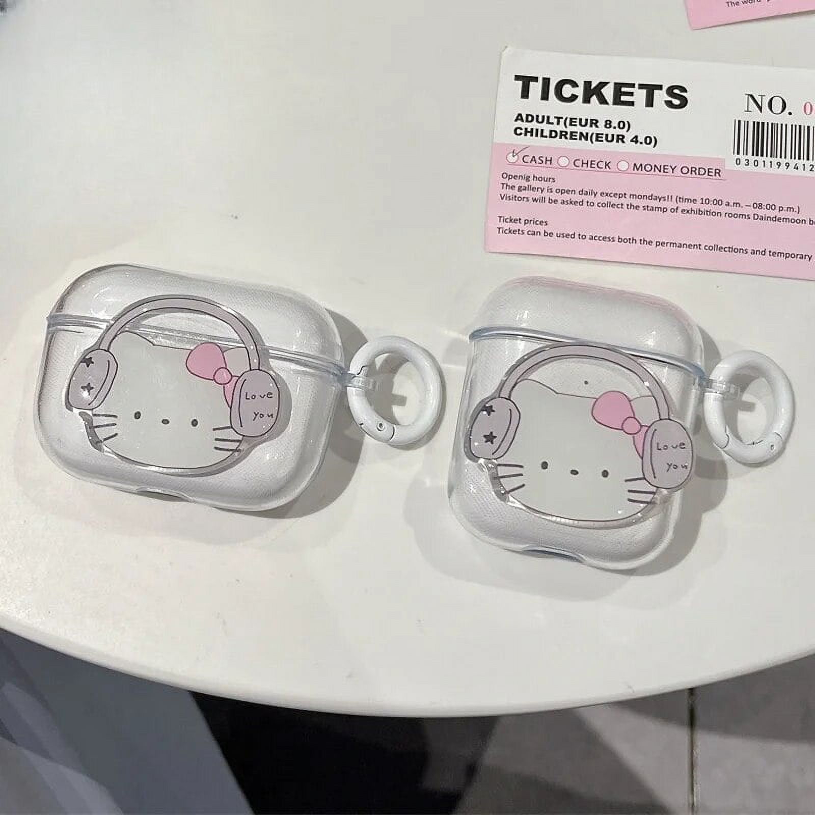 Earphone Case for AirPods Pro Cute Cartoon Anime Hello Kitty Headphone