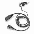 thumbnail image 1 of Earphone Connection Earhook Lapel Microphone,Black EP301, 1 of 1