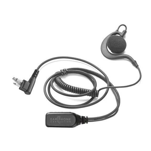 Light Duty Speaker Earhook Clip-On,Black EP203