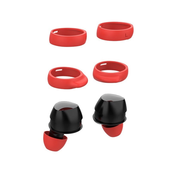 MIPCASE Red Earbud Tips Replacement Silicone Material Compatible with Galaxy Buds