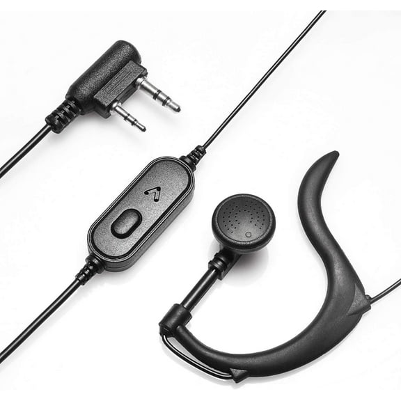 Earphone Microphone Speaker for Baofeng UV-5R/UV-5RA/UV-5R Plus / Wouxun UVD1P / UV6D / TYT UV-F9 two-way radio