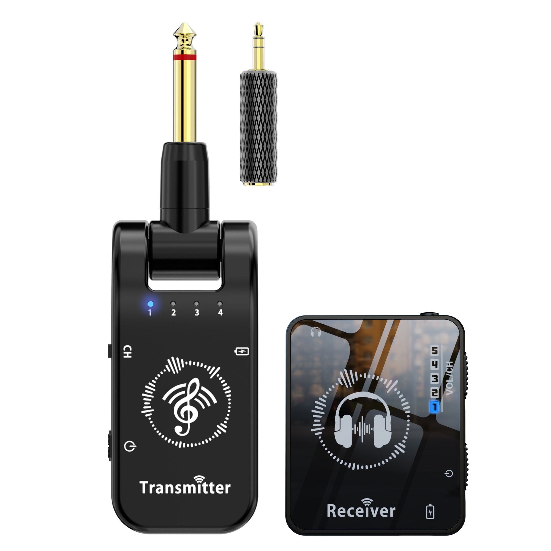 External Transceiver Earphone Monitor Transceiver System Transmit Receive Unit - Walmart.com