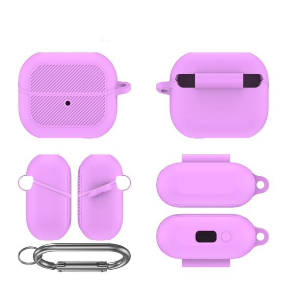 Earphone Protector for Samsung Galaxy Buds 3+/Pro/3/Galaxy 3 pro Wireless Earbuds Case, Shockproof Cover Case with Carabiner,Silicone Protective Case Headphone Accessories