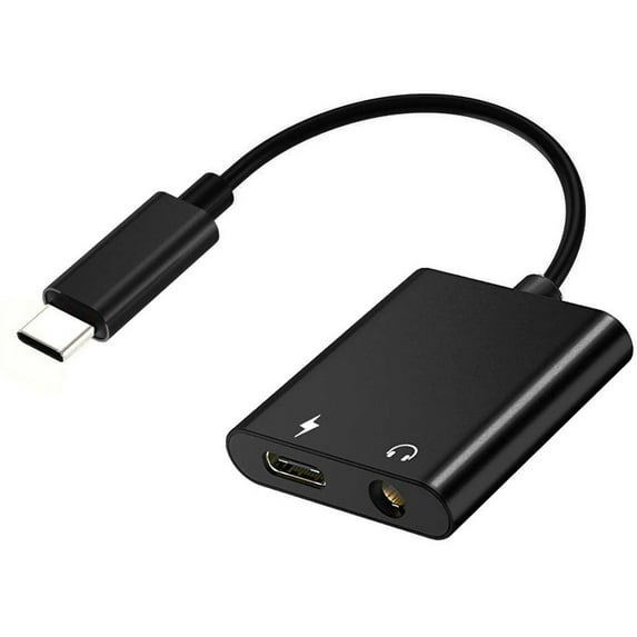 Earphone USB-C Headphone Adapter for Samsung Galaxy Z Fold4/Fold 3 5G/Flip4/Flip 3 5G Phones - 3.5mm Jack Charger Port Splitter Mic Support K6G for Galaxy Z Fold4/Fold 3 5G/Flip4/Flip 3 5G Models