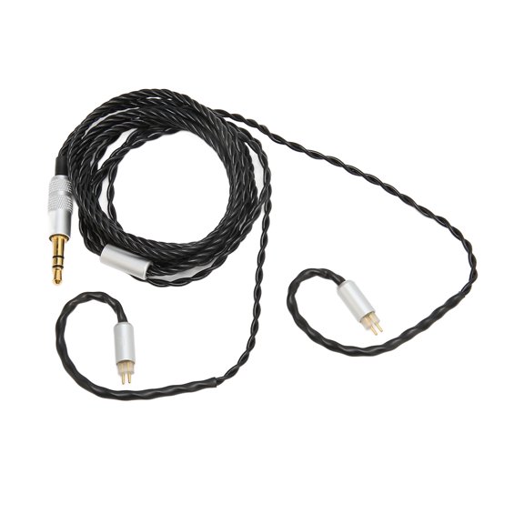 Earphone Upgrade Cable 2 Pin 0.78mm 3.5mm Plug OFC Core Replacement Earbuds Wire for AS10 AS06 ZST ZS3 ZS10 ES3 ES4 ZSR
