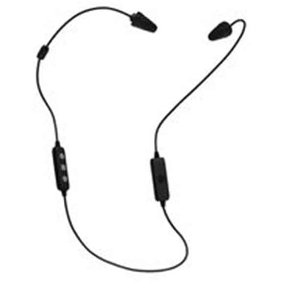 Earphone Wireless Bluetooth Replacable Tip, Black