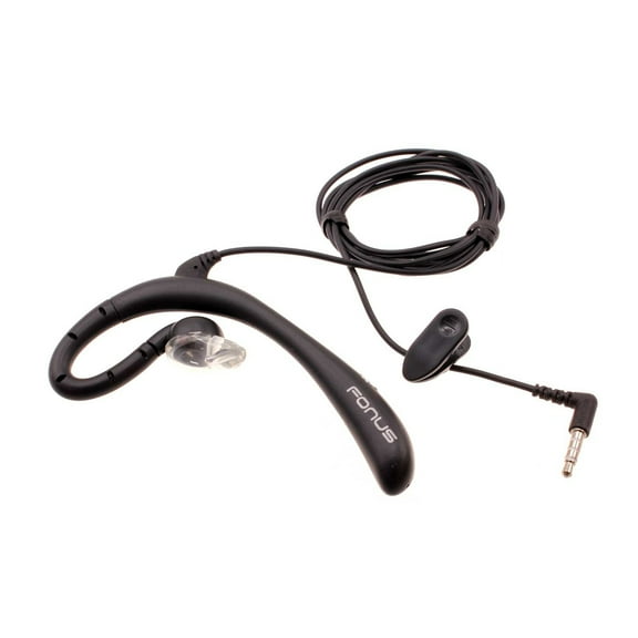 Earphone w Mic Wired Mono Headset for BLU S91/Pro - Headphone 3.5mm Single Earbud Hands-free Microphone