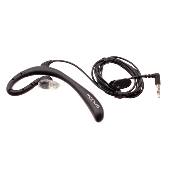 Earphone w Mic Wired Mono Headset for Nokia C110/C210/C100 - Headphone 3.5mm Single Earbud Hands-free Microphone