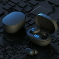 thumbnail image 1 of Earphone wireless, Hwkond Bluetooth Headphones 5.1 Wireless Earbuds Breathing Lamp Noise Reduction Bass IPX5 Waterproofs Sports Earphones Microphone Stereo Headset, Black, Up To 60% Off, 1 of 9