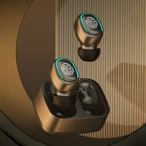 Earphone wireless, Hwkond Wireless Earbuds Bluetooth In Ear Light-Weight Headphones Built-in Microphone Immersive Premium Sound With Charging Case, Black, Up To 60% Off