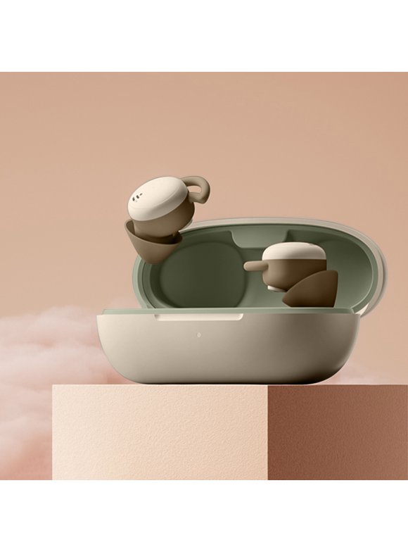 Earphone wireless, Hwkond Wireless Earbuds,In-ear Headphones,Noise Reduction,Mini Wireless Earplugs,Earplugs For Side Sleeping,Noise Reduction And Sound Insulation, Khaki, Up To 60% Off