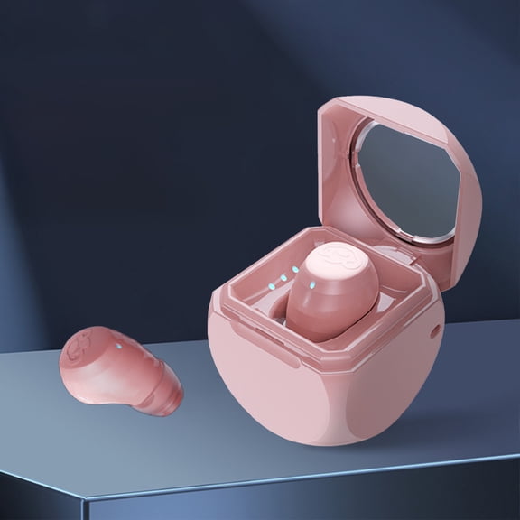 Earphones Earbuds, Mini One Ear In Ear High Battery Low Latency With Compartment Battery Digital Display 5.4 Sports Bluetooth Earbud Earphones Earphones Noise Cancellation