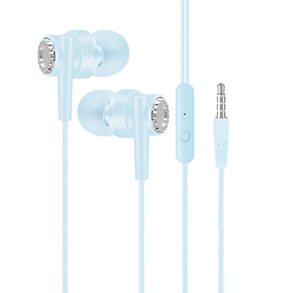 Earphones In Ear Headphones With Microphone 3.5mm Wired Earbuds For Ios And Android Smartphones Laptops Mp3 Gaming Walkman