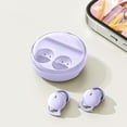thumbnail image 1 of Earphones for Kids, Hwkond Sleep Earbuds Wireless Bluetooth Headset Bluetooth 5.3 Mini In Ear Dual Microphone Wearable Earphones For Sleeping, Purple, Up to 60% Off, 1 of 8