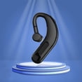 thumbnail image 1 of Earphones for Kids, Hwkond Wireless Bluetooth Earbuds Monaural Hanging Ear Type Bluetooth 5.0 Business Make And Receive A Phone Call IPX4 Suitable For Sports Running, Black, Up to 60% Off, 1 of 8