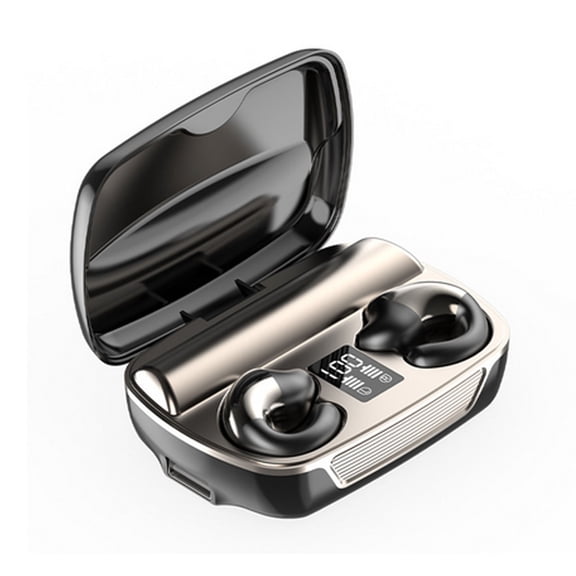 Earphones Wireless New Bluetooth 5.3 Earphone In-ear Wireless Sports Mini Digital Display Headphone Charging Bin Earphones Wireless Bluetooth Multi-color