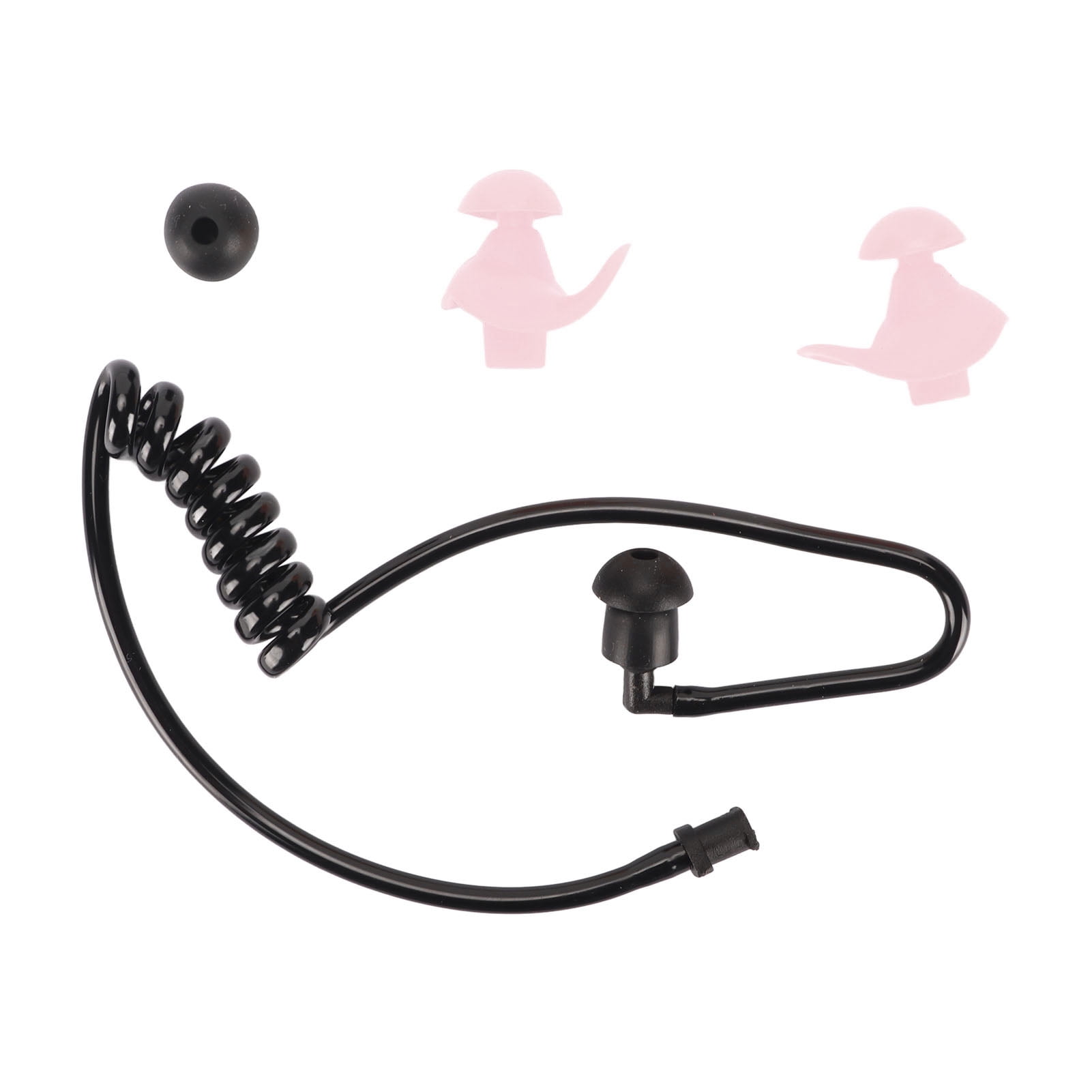 Earpiece Acoustic Tube Ergonomic Replacement Acoustic Coil Tube with