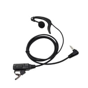 Earpiece Ear Hook Headset with Microphones & Push To Talk Button for 1s/2s/3