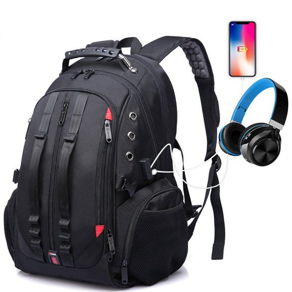 Earplug hole charging large capacity Backpack,16inch