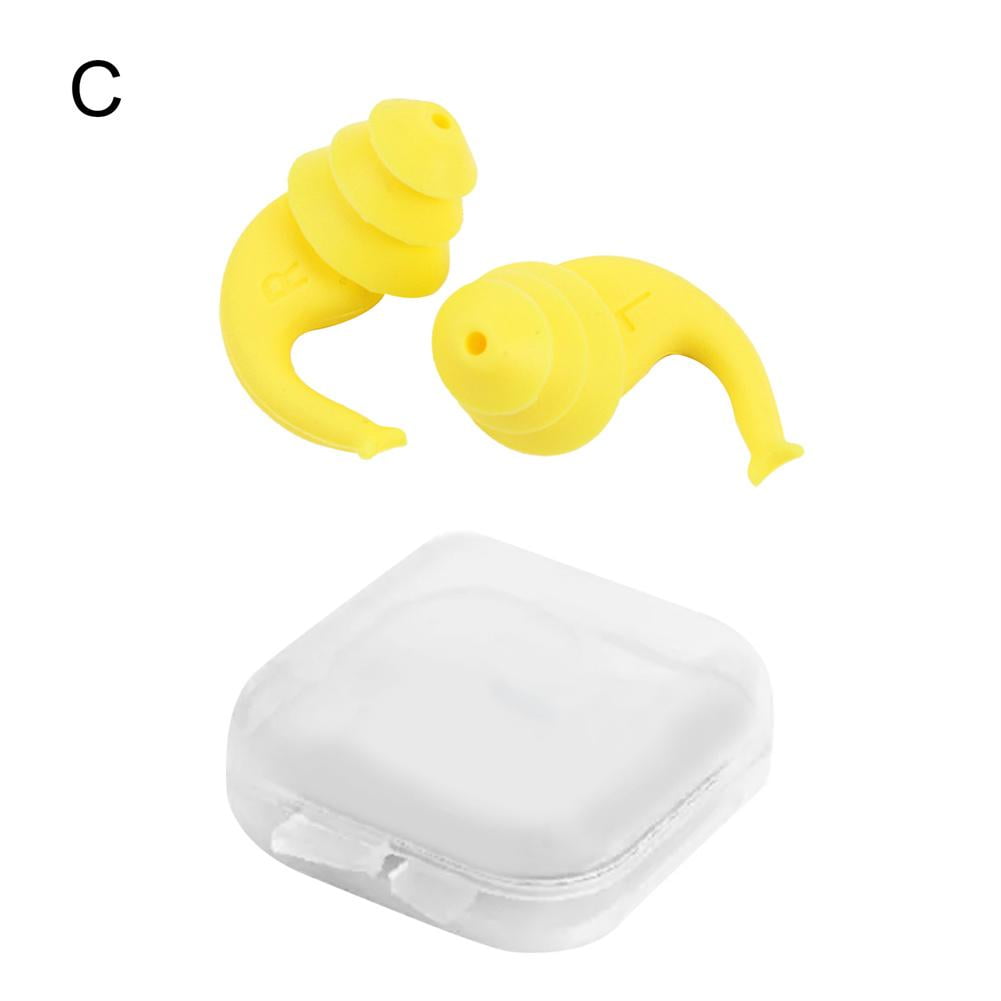 HEQUSIGNS 3Pairs Ear Plugs for Sleeping Noise Cancelling, Reusable