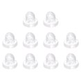 thumbnail image 1 of Earring Backs, 150pack Silicone Earring Backs for Studs, Soft Earring Backs for Fish Hook Earring Hoops (Clear,6mm), 1 of 6