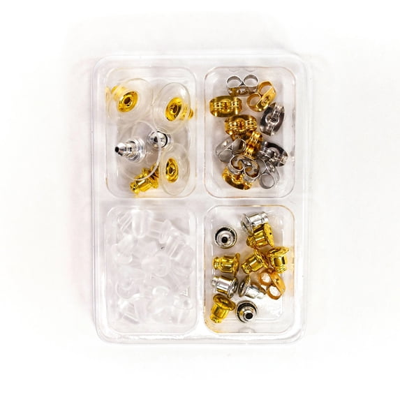 Earring Backs 60pc