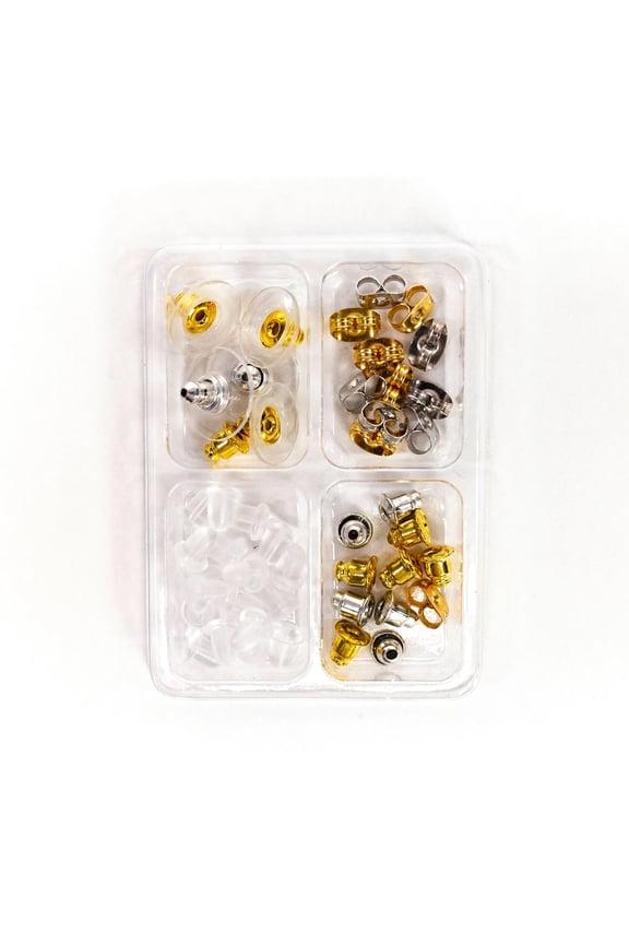Earring Backs 60pc