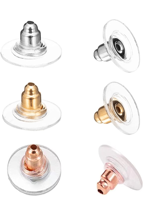 Earring Backs,Earring Backs for Studs/Droopy Ears,150PCS Screw on Earring Backs Earring Backings Earring Backs for Heavy Earring
