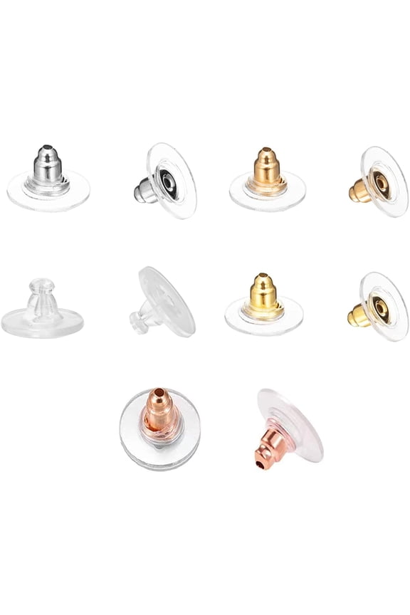 Earring Backs,Earring Backs for Studs/Droopy Ears,250PCS Screw on Earring Backs Earring Backings Earring Backs for Heavy Earring