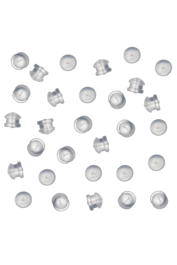 Earring Backs for Plastic Studs (Blanks)