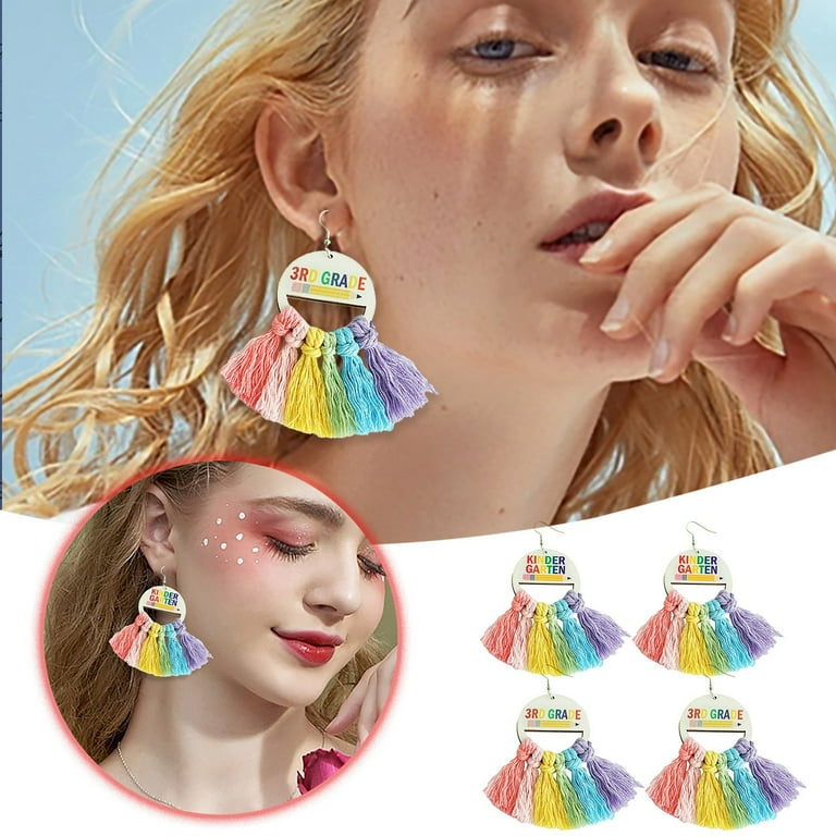 Cute titanium earrings best sale