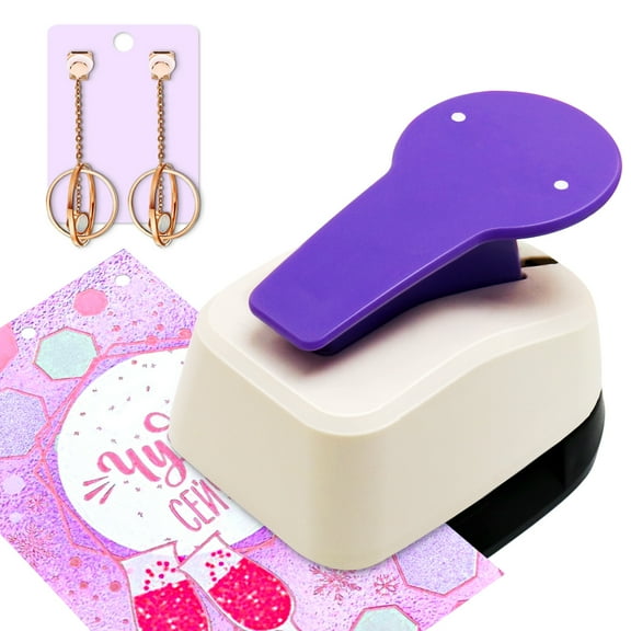 Earring Card Punch - Earring Punch Card Tool, Double Hole Punch, Paper Punch