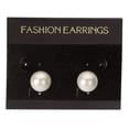 thumbnail image 1 of Earring Cards - Plastic Imprinted - Black Velour - 500 Total, 1 of 2