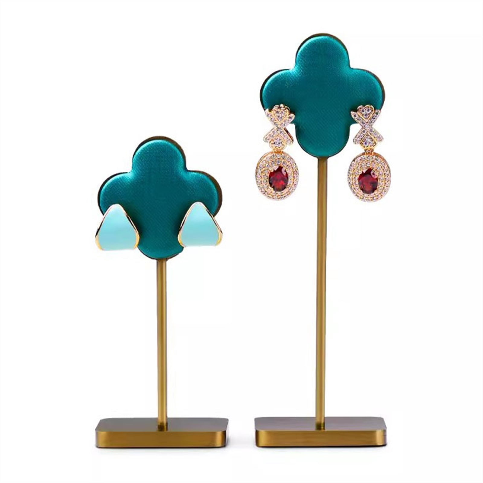 Earring Display Holder 2Pcs Earrings Display Stand Holder Countertop Hanging Jewelry Organizer for Earrings