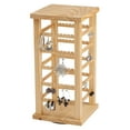thumbnail image 1 of Earring Display - Wood Display Carousel - Rotating, 1 of 1