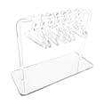 thumbnail image 1 of Earring Hanger Rack with Mini Hangers Acrylic Earring Display with 8 Coat Hanger, 1 of 9