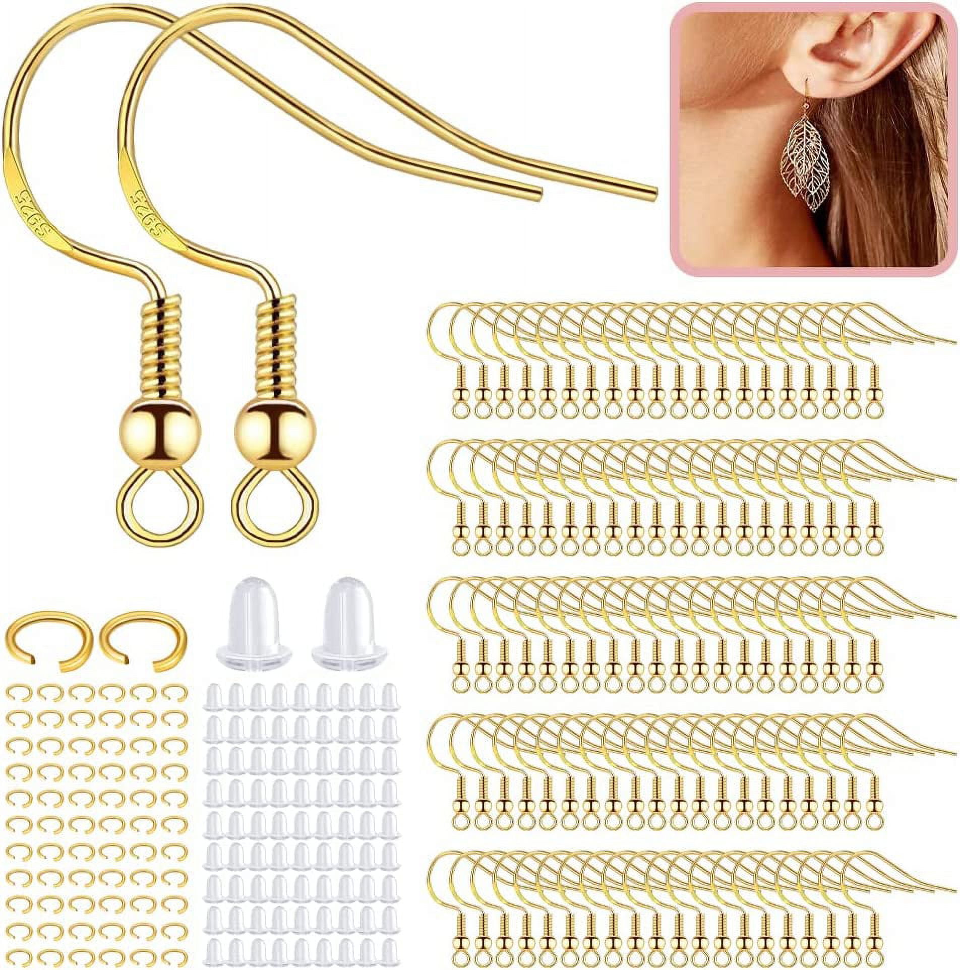 Hypoallergenic earring cheap hooks gold
