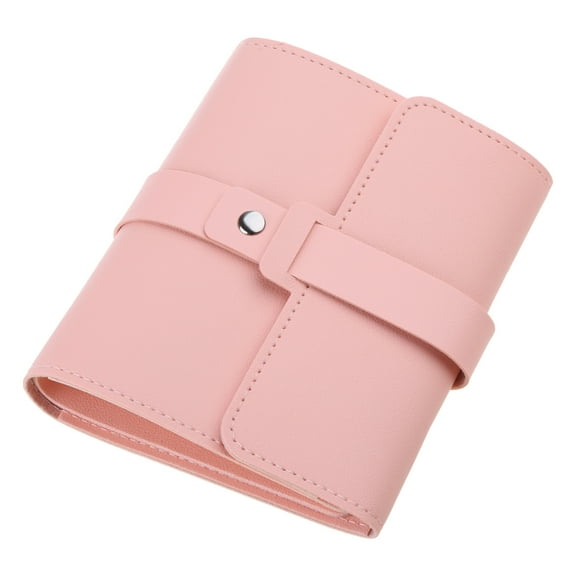 Earring Organizer Booklet Portable Jewelry Storage Box Earring Storage Bag PU Material for Ear Studs and Hoop Earrings