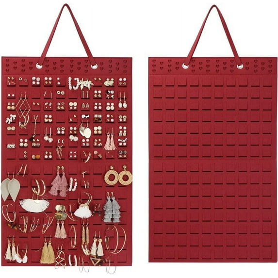 Earring Organizer Hanging Holder, Holds up To 330 Pairs, Wall Mount Display Holder Stud Earrings