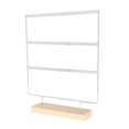 thumbnail image 1 of Earring Storage Display Rack 66Holes Modern Durable for Bathroom Shop Vanity, 1 of 9