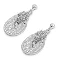 thumbnail image 1 of Earrings Clear Cubic Zirconia .925 Sterling Silver Jewelry Female Unisex, 1 of 3